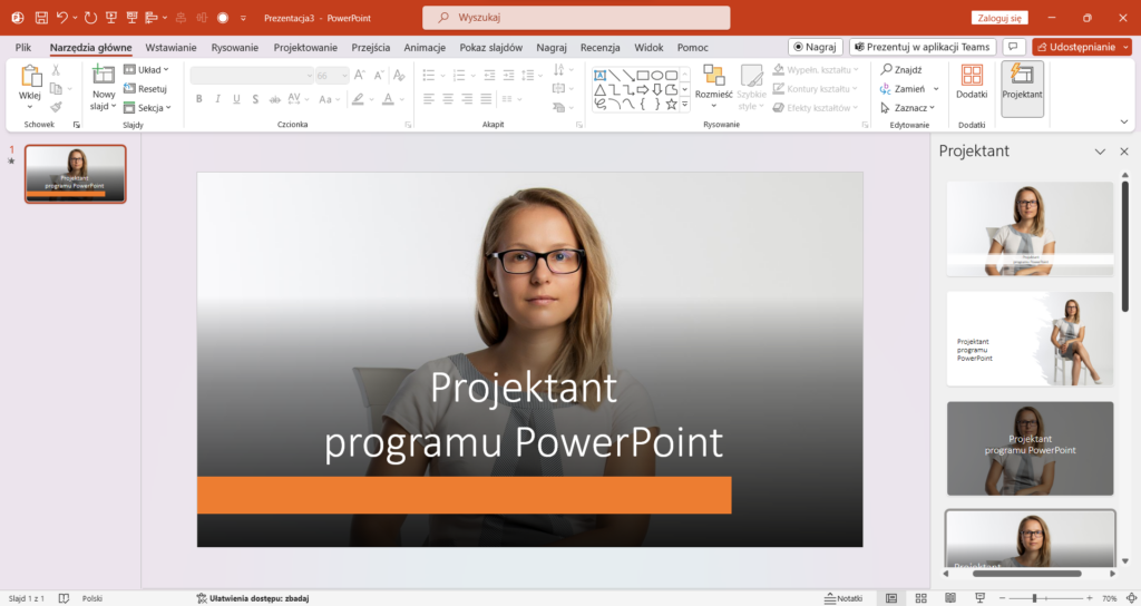 Jak włączyć Projektanta w PowerPoint Krok po kroku | Kultura Języka